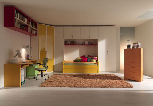Дизайн интерьера подростовой комнаты 