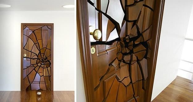 Необычный дизайн межкомнатных дверей