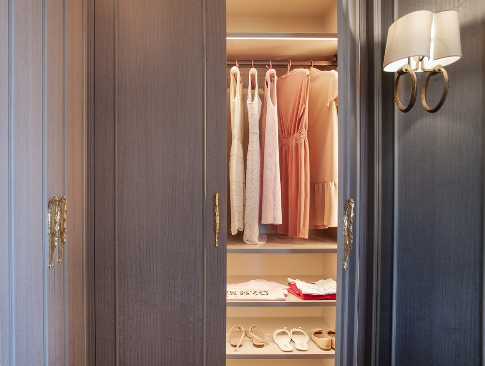 Грамотная гардеробная комната - удобно, просто, красиво