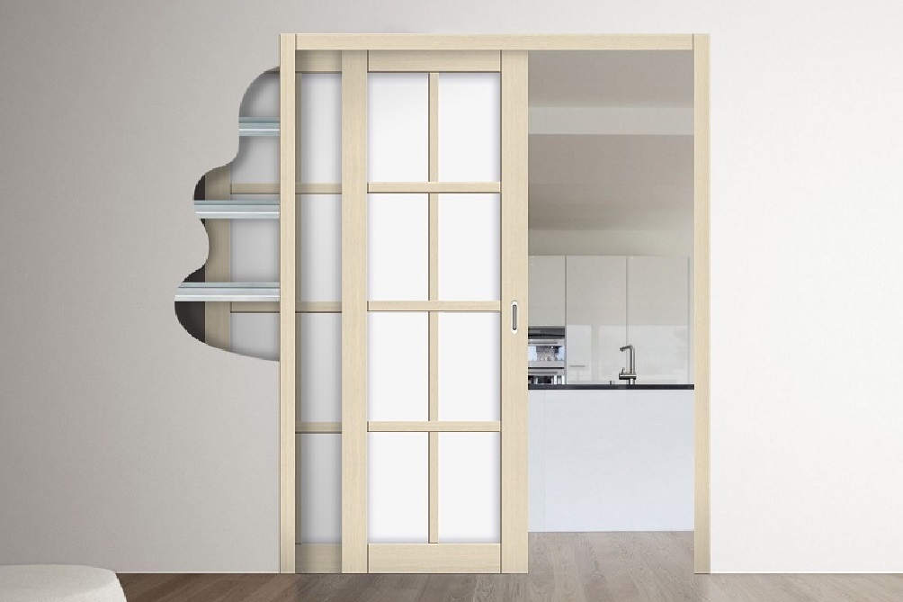 Раздвижные двери - популярный элемент при дизайне интерьера дома