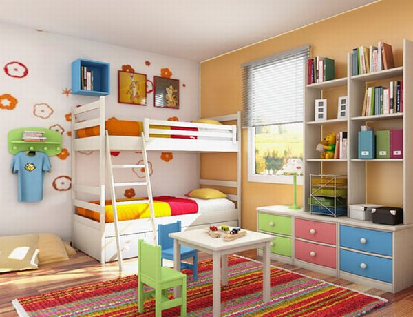 Идеи для дизайна интерьера детской комнаты 
