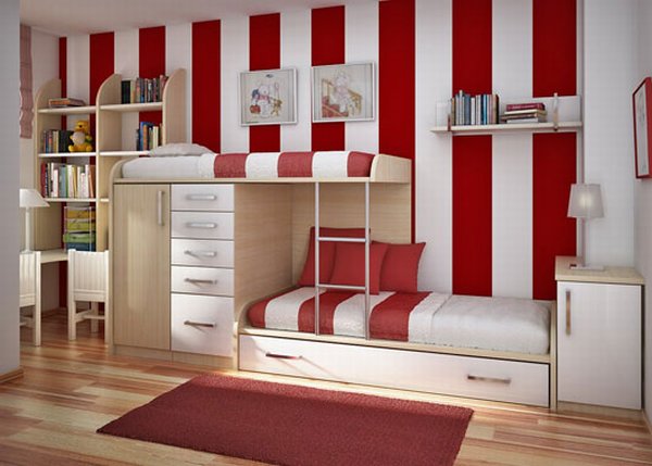 Идеи для дизайна интерьера детской комнаты 