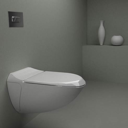 Современный туалет Grey Water Toilet System