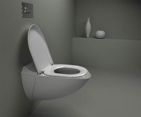 Современный туалет Grey Water Toilet System