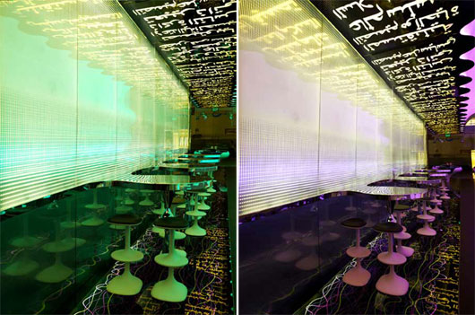 Ресторан в Дубаи - футуристическая симметрия 